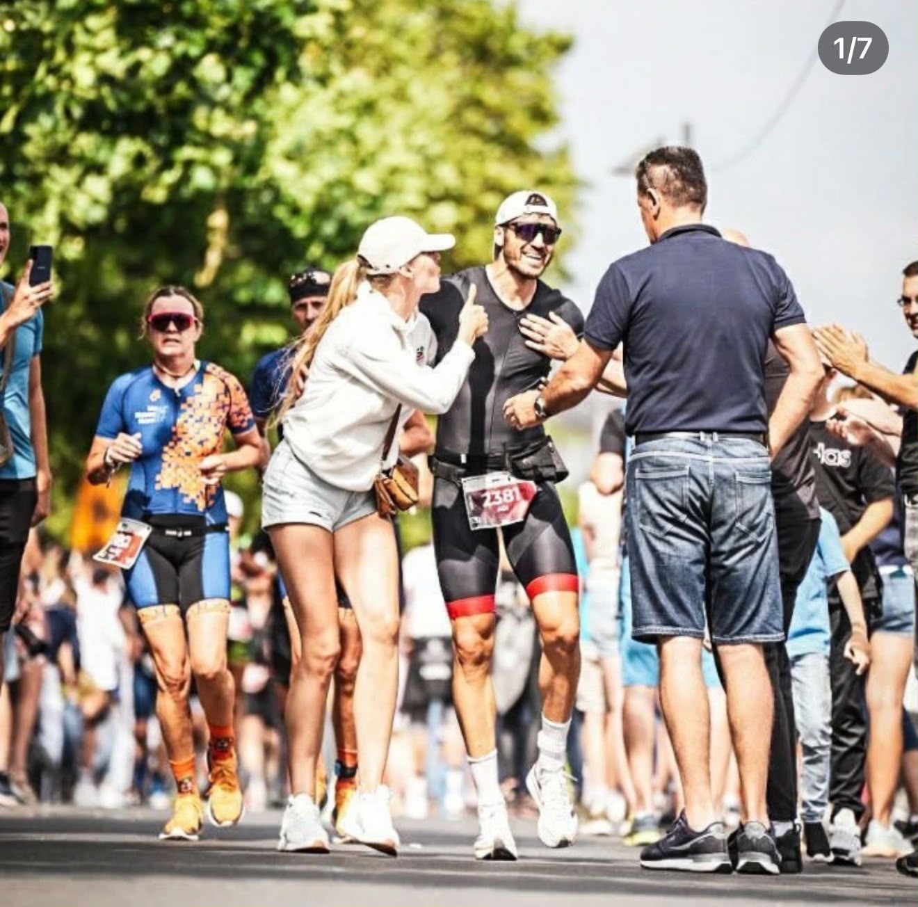 Adi Musli na triatlonskoj utrci